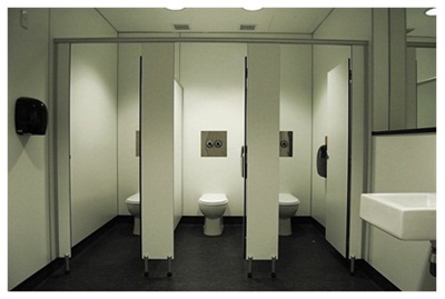 toilet cubicle